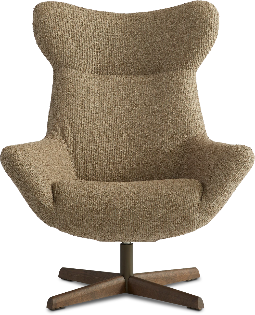 Fauteuil Joe houten draaivoet Dyyk