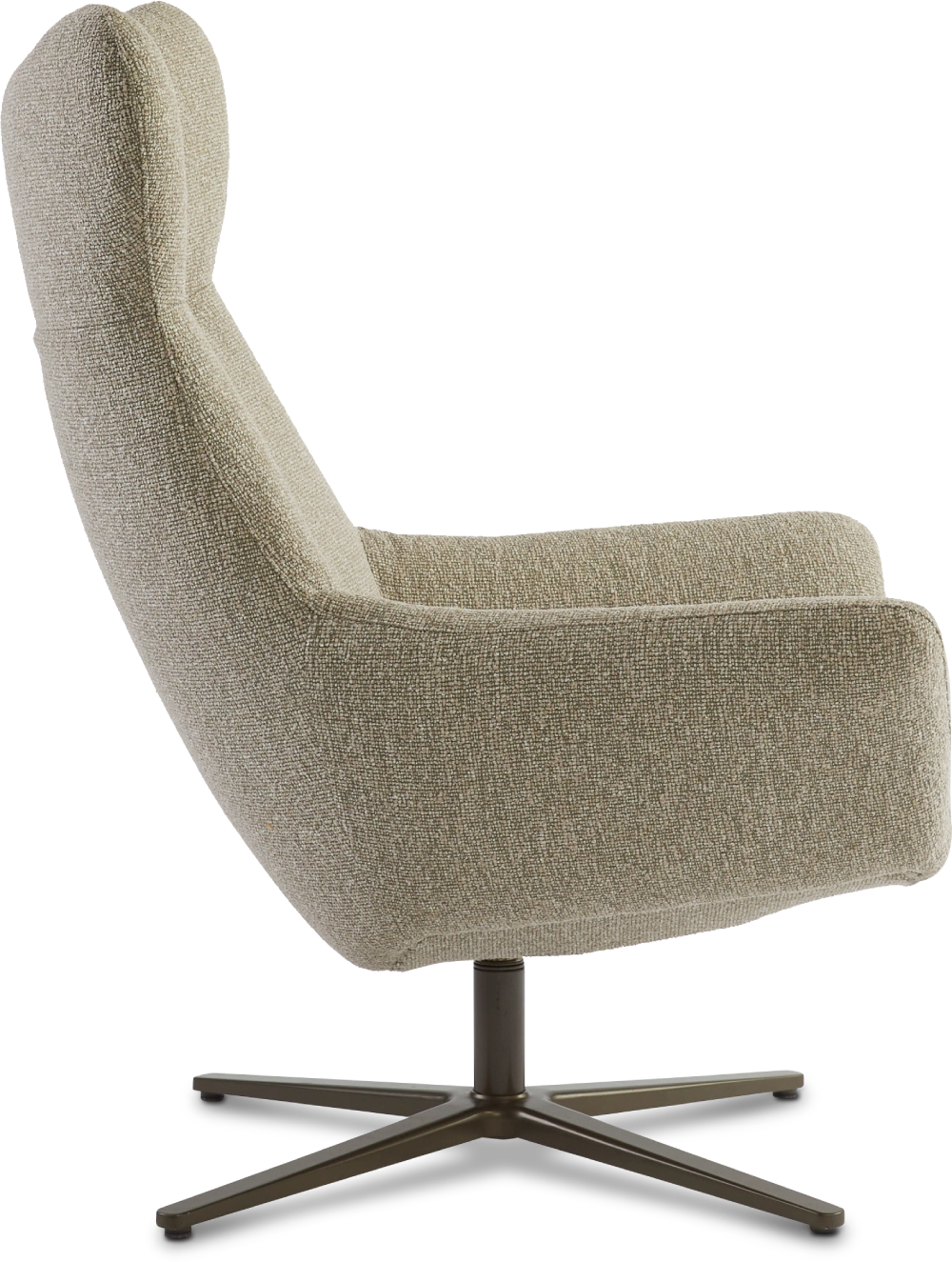 Fauteuil Joe metalen draaivoet Dyyk 3